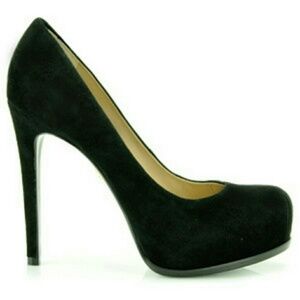 Pour La Victoire Irina Pump in Black Suede